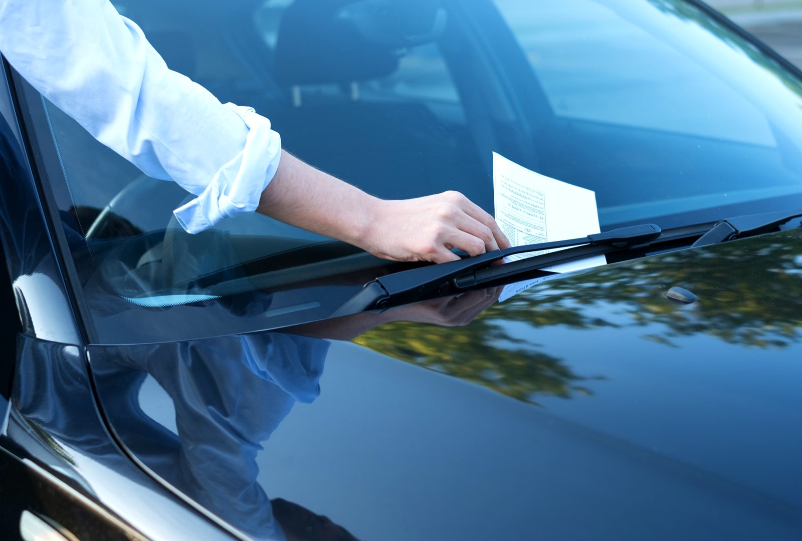 Штраф за самостоятельное ограждение парковочного места