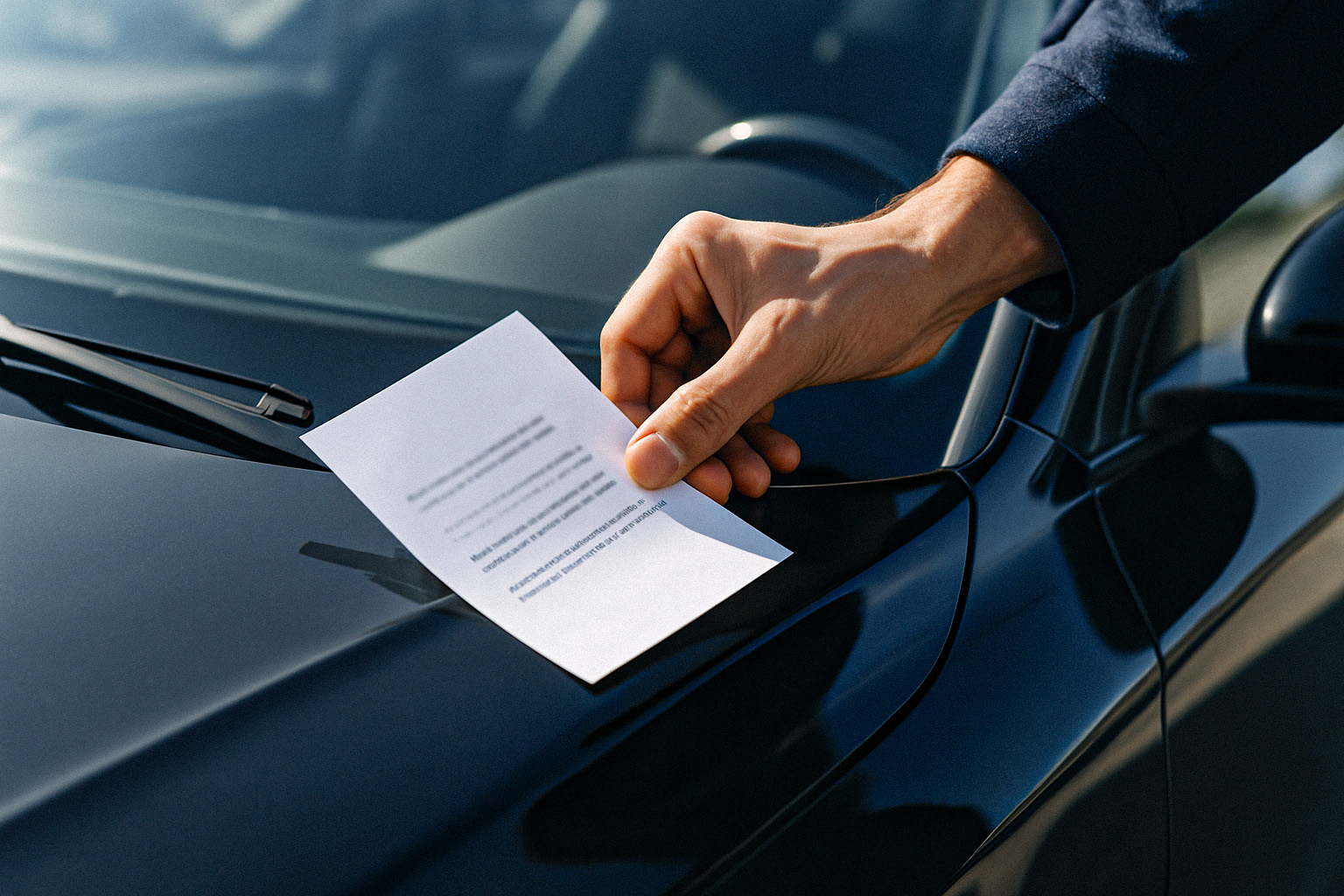 Штраф за самостоятельное ограждение парковочного места